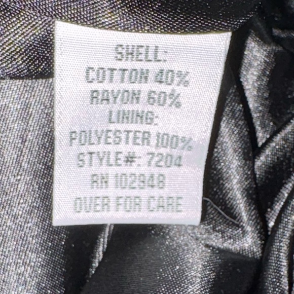 Anthropologie Tulle Black & Brown Faux Fur Collared Crop Jacket Coat - XL - Picture 10 of 12